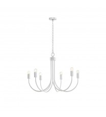 Ellie 6-Light Metal Chandelier