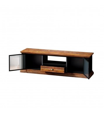 Modern Design TV stand with 2 Storage Cabinets and Drawer,TV Console Table Media Cabinet,for Living Room Bedroom