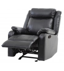 Glory Furniture Ward G761A-RC Rocker Recliner , BLACK