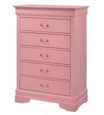 Glory Furniture Louis Phillipe G3104-CH Chest , Pink