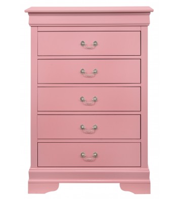 Glory Furniture Louis Phillipe G3104-CH Chest , Pink