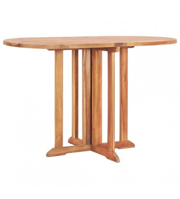 Folding Butterfly Patio Table 47.2"x27.6"x29.5" Solid Teak Wood