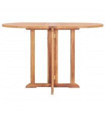 Folding Butterfly Patio Table 47.2"x27.6"x29.5" Solid Teak Wood