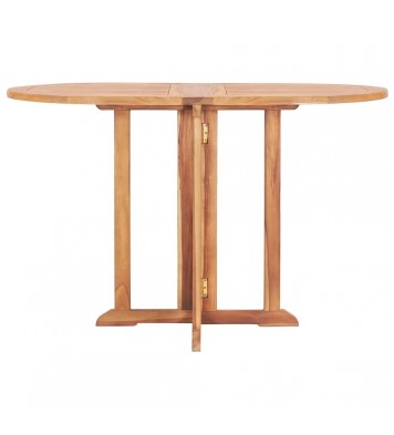 Folding Butterfly Patio Table 47.2"x27.6"x29.5" Solid Teak Wood