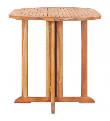 Folding Butterfly Patio Table 47.2"x27.6"x29.5" Solid Teak Wood