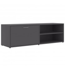 TV Cabinet Gray 47.2"x13.4"x14.6" Engineered Wood