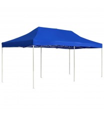 Professional Folding Party Tent Aluminum 19.7'x9.8' Blue