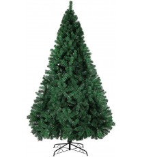 Bosonshop 9 FT High Artificial Christmas Pine Tree Fake Xmas Tree 1850 Tips Full Tree W/ Solid Metal Stand