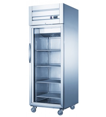 Dukers Commercial  Refrigerator & Freezer in Stainless Steel