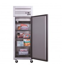 D28AF Commercial Upright Reach-in Refrigerator made by stainless steel