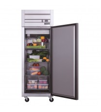 D28AF Commercial Upright Reach-in Refrigerator made by stainless steel