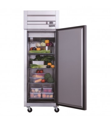 D28AF Commercial Upright Reach-in Refrigerator made by stainless steel