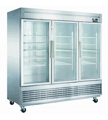 D83R-GS3  Commercial Upright Reach-in Refrigerator made by stainless steel