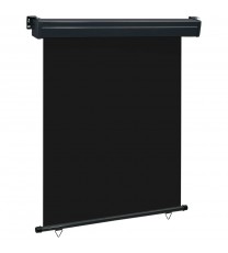 Balcony Side Awning 55.1"x98.4" Black