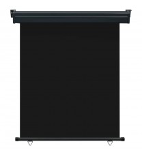 Balcony Side Awning 55.1"x98.4" Black