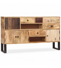 Sideboard Solid Mango Wood 55.1"x11.8"x31.5"