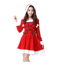 Saint performance costumes stage costumes; performance costumes performance costumes adult female Santa Claus Christmas