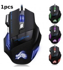 3200DPI LED Backlit Professional 6D USB Wired Gaming Game Mouse Computer PC Game Mice Laptop Pro Gamer Mice for PC Laptop