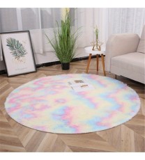 1pc, Non-Slip Plush Round Area Rug for Living Room and Kitchen - Soft and Durable Indoor Floor Mat for Home and Room Decor - 23.62 x 23.62