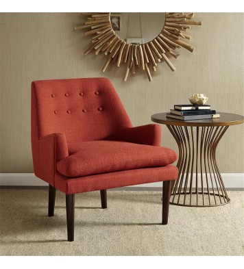 Taylor upholtered chair in Blakely Persimmon