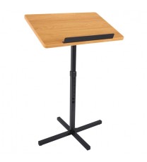 Portable floor lectern