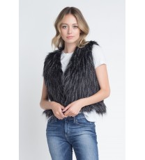 Women's Faux Fur Sleeveless Vest