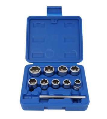 10 Pc. Bolt Extractor Set - Metric