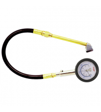 Dual Head Chuck Dial Tire Gauge 0-60 PSI