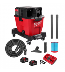 M18 FUEL™ 9 Gallon Dual-Battery Wet/Dry Vacuum Kit