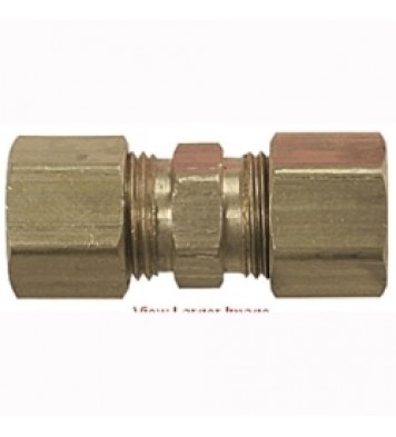 5/16" nylon to nylon compression fitting (2)