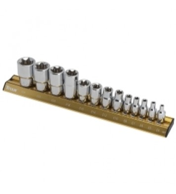 13-pc e-star socket set