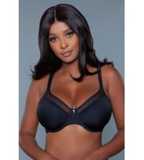 2216 Veronica Bra Black