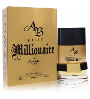 Spirit Millionaire by Lomani Eau De Toilette Spray 3.3 oz (Men)