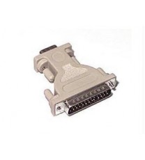 Db9 female to db25 male serial adapter