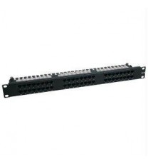 48-port 1u cat6/5 rack-mount patch panel