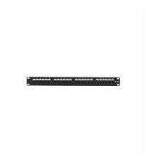 Economy cat6 patch panel, 24-port 1u