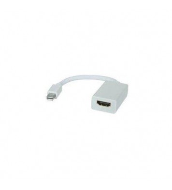 Addon 8in mini-displayport male to hdmi female white adapter cable