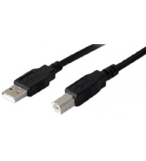 Addon 5 pack of 1.82m (6.00ft) usb 2.0 (a) male to usb 2.0 (b) male black cable