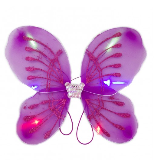 Light Up Fuchsia Fairy Butterfly Wings