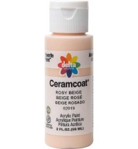 Ceramcoat Acrylic Paint Rosy Beige - Opaque