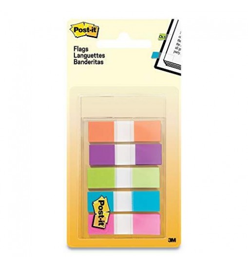 Post-it Flags Page Marker Assorted Bright 100 Flags