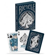 Bicycle Dragon Playing Cards,Blue