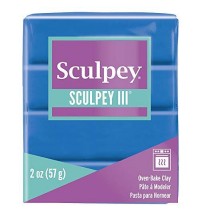 Sculpey III Polymer Clay Blue