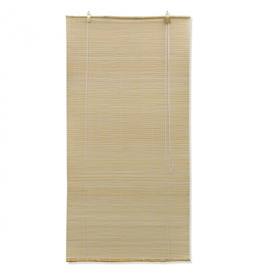 vidaXL Roller Blind Bamboo 59.1"x63" Natural