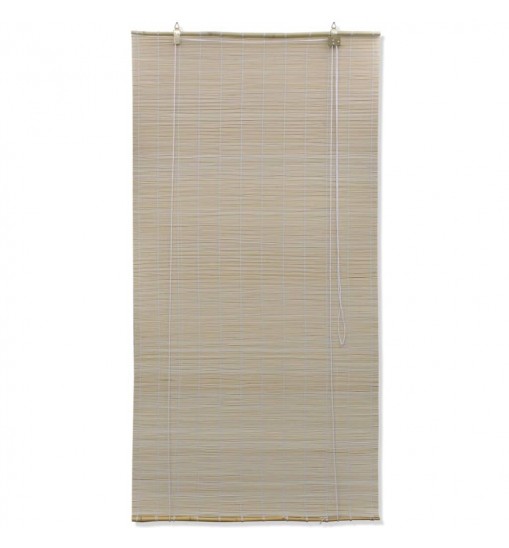 vidaXL Natural Bamboo Roller Blinds 4 pcs 47.2"x63"