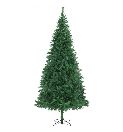 vidaXL Artificial Christmas Tree 10 ft Green