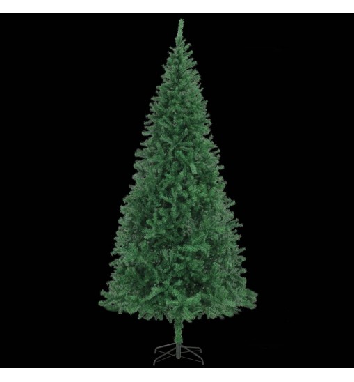 vidaXL Artificial Christmas Tree 10 ft Green