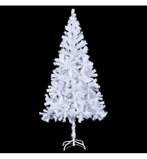 vidaXL Artificial Christmas Tree with LEDs&Ball Set 82.7" 910 Branches