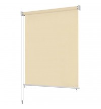 vidaXL Outdoor Roller Blind 39.4"x55.1" Cream