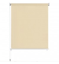 vidaXL Outdoor Roller Blind 39.4"x55.1" Cream